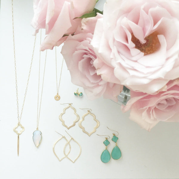 RIVER | Gold Moroccan Earrings | Gold Boho Earrings | Gold Statement Earrings | Brushed Gold Moroccan Earrings | Gold Bohemian Earrings