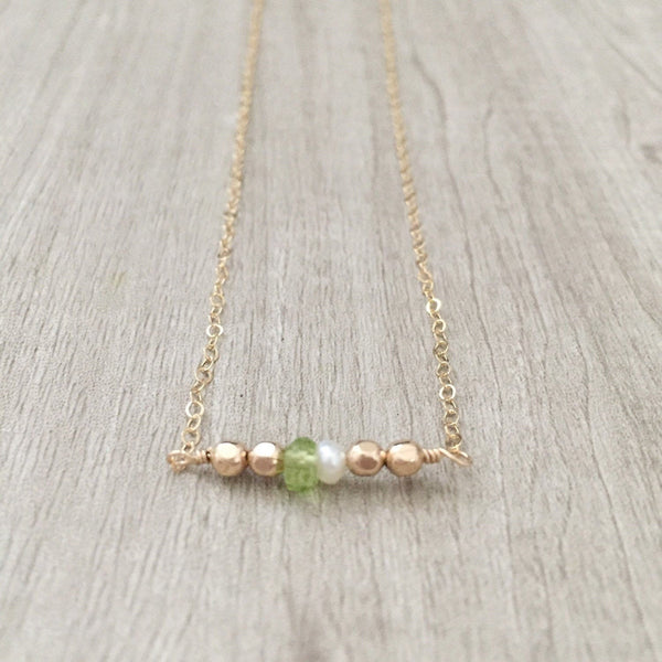 Birthstone Necklace, Mothers Day Gift, Mom Gift, Mom Necklace, Family Necklace, Personalized Necklace, Wire Wrapped Necklace, Stone Necklace