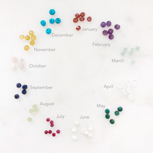 Birthstone Necklace, Mothers Day Gift, Mom Gift, Mom Necklace, Family Necklace, Personalized Necklace, Wire Wrapped Necklace, Stone Necklace