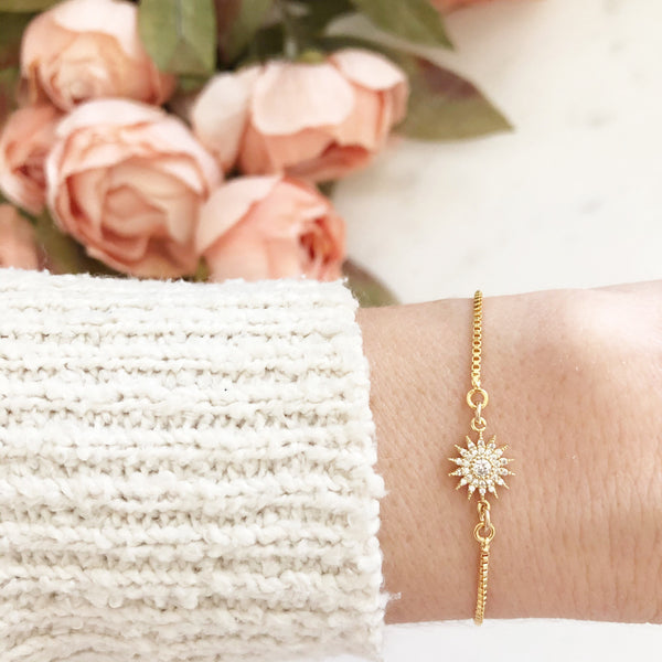 Star Bracelet, Bolo Bracelet, Celestial Jewelry, Birthday Gifts for Her, Best Friend Gifts, ARIA