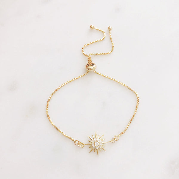 Star Bracelet, Bolo Bracelet, Celestial Jewelry, Birthday Gifts for Her, Best Friend Gifts, LIBBY