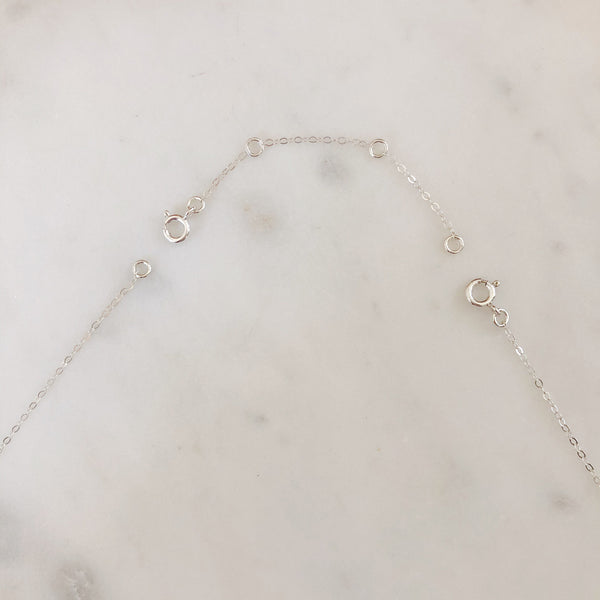 Necklace Extender, Sterling Silver Necklace Extender, Adjustable Extender, Silver Extender, Extension Chain, Silver Extender Chain