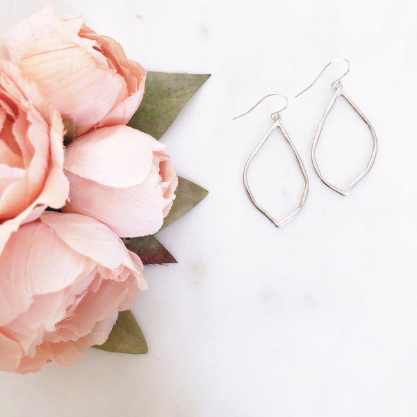 Organic Shape Earrings, Abstract Geometric Earrings, Minimalist Earrings, Birthday Gifts for Her, Best Friend Gifts, OLIVE