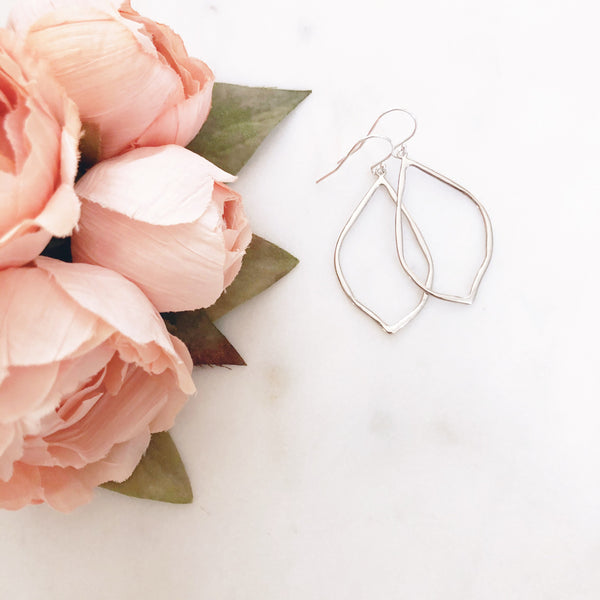 Organic Shape Earrings, Abstract Geometric Earrings, Minimalist Earrings, Birthday Gifts for Her, Best Friend Gifts, OLIVE