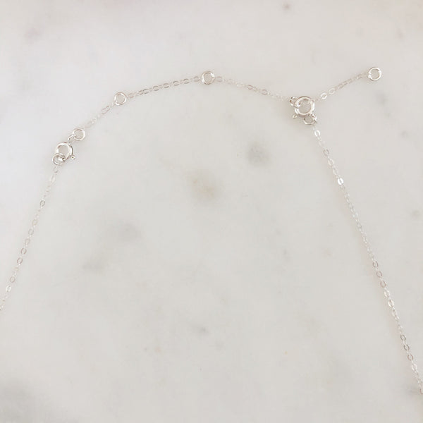 Necklace Extender, Sterling Silver Necklace Extender, Adjustable Extender, Silver Extender, Extension Chain, Silver Extender Chain
