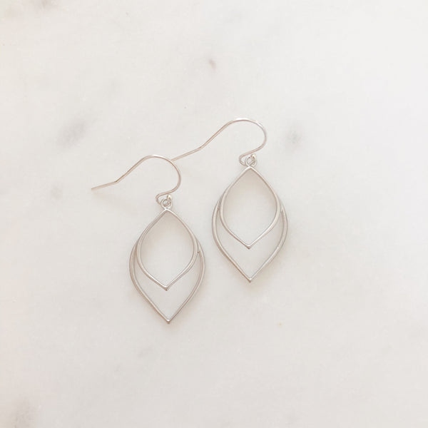 Moroccan Earrings Silver, Everyday Earrings, Gifts for Her, KINSLEY